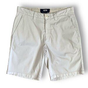Vilebrequin Collection Mens Chino Shorts Sz 46 XS Tan Khaki Cotton Flat Front